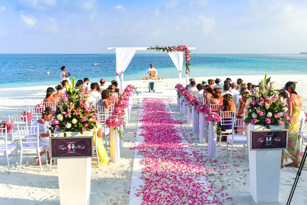 Идея за сватба на брега